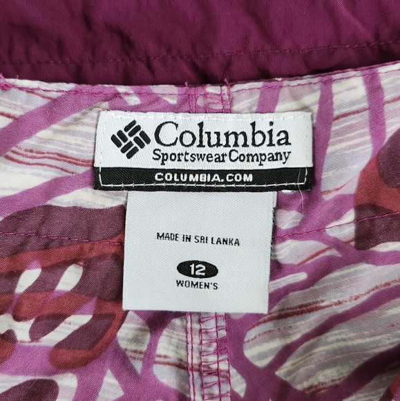 Columbia Pink Buga Bliss Water Skirt and Board Shorts Set. Sz. 12 - Picture 9 of 16